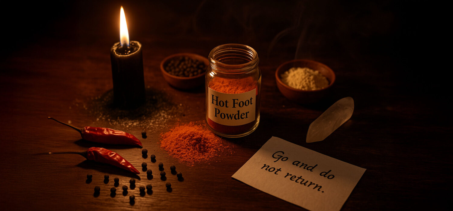 Hot foot powder recipe spells