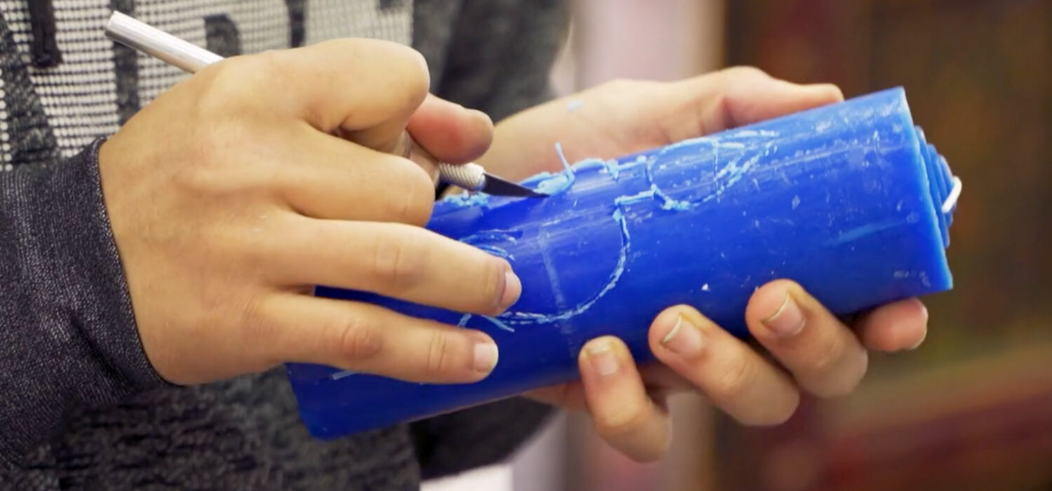 How to carve and dress ritual candles