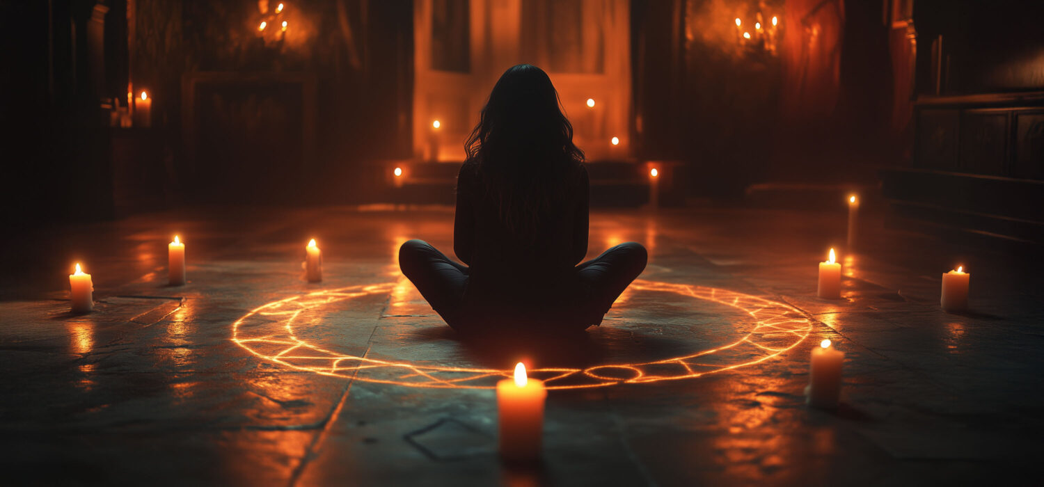 How to cast a magic circle