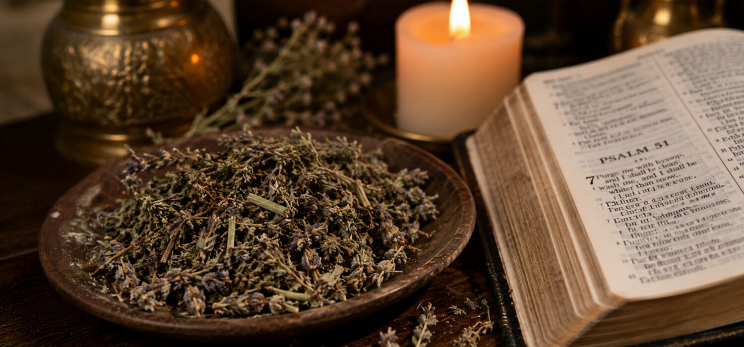 Hyssop herb spiritual uses rituals