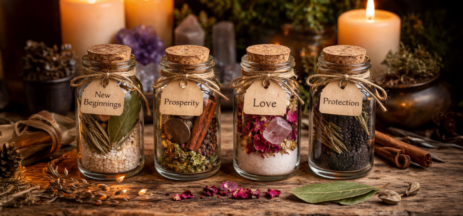 New year spell jar rituals