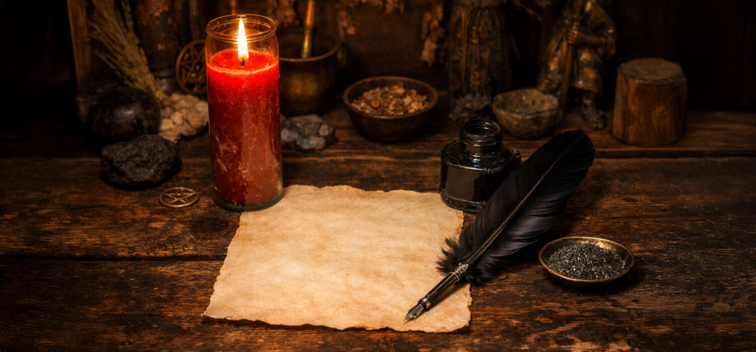 Parchment paper magic spiritual spells