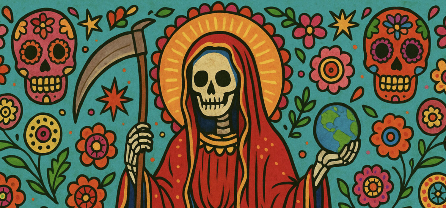 Santa muerte abundance candle ritual