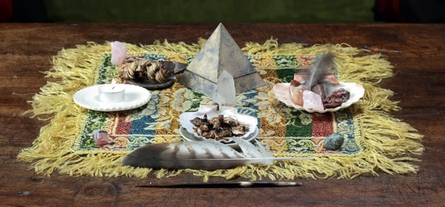 Santeria altar