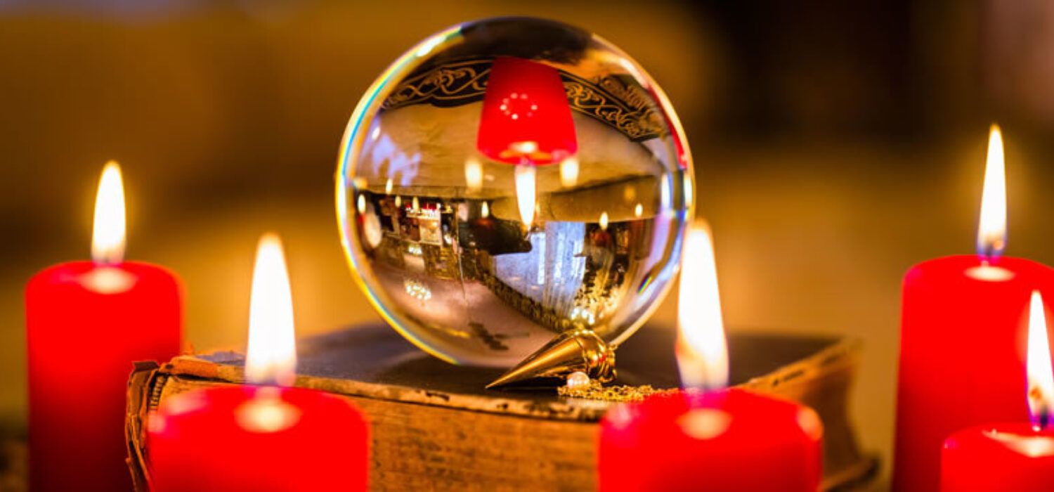 Scrying crystal ball