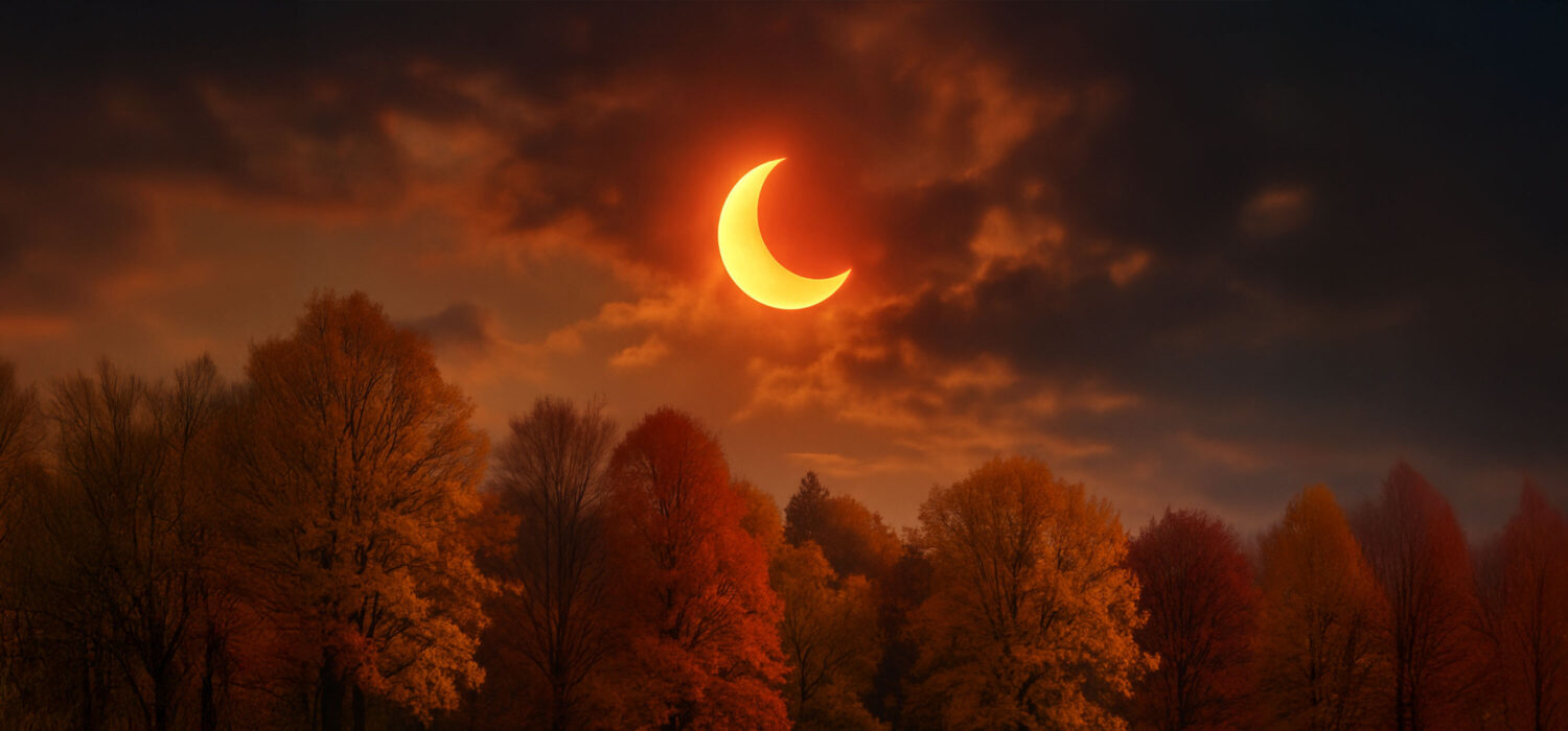 September 2025 autumn equinox solar eclipse