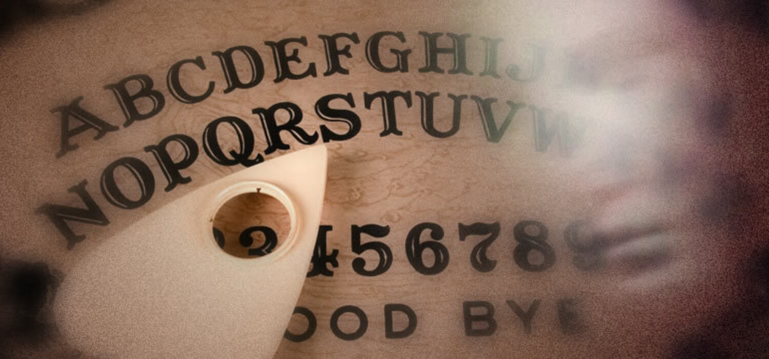 Using spirit ouija board