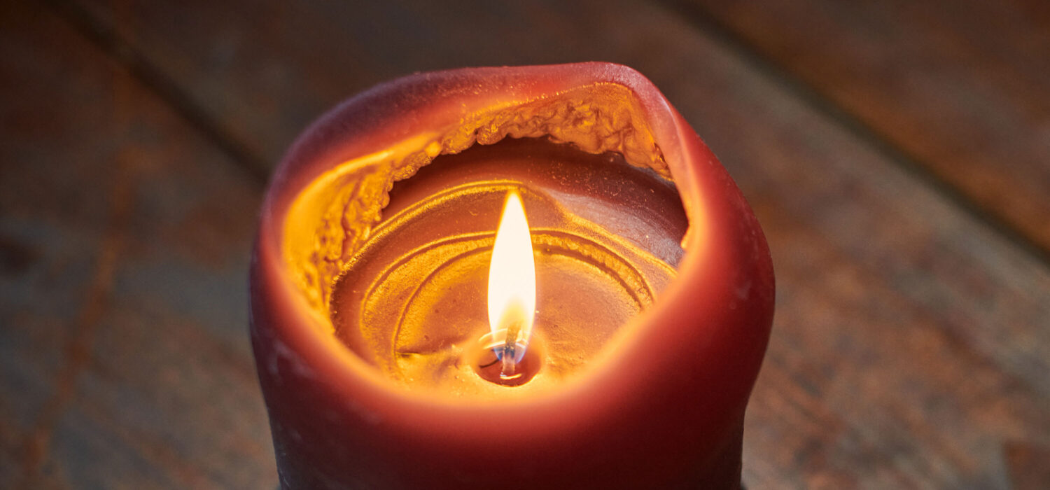 Virtual altar light prayer candles
