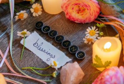 Beltane rituals altar