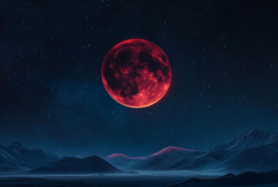 Blood moon lunar eclipse energy magic