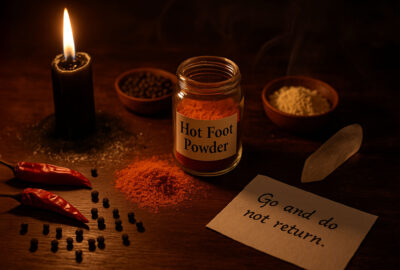 Hot foot powder recipe spells