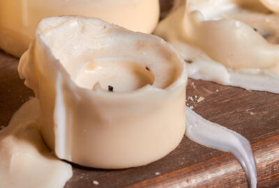 Interpreting how ritual candles burned