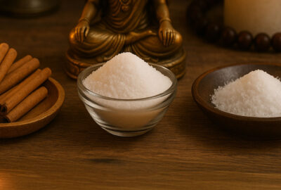 Magic cinnamon sugar salt rituals