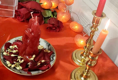 Notice me love candle ritual