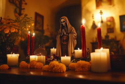 Santa muerte altar