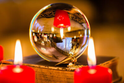 Scrying crystal ball