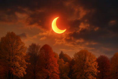 September 2025 autumn equinox solar eclipse