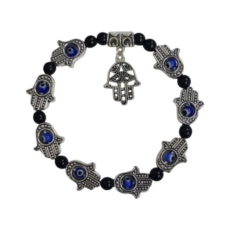 Hamsa Evil Eye Bracelet