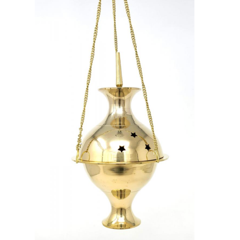 Medium Brass Hanging Burner