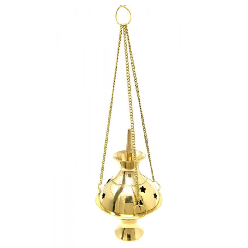 Small Brass Hanging Burner