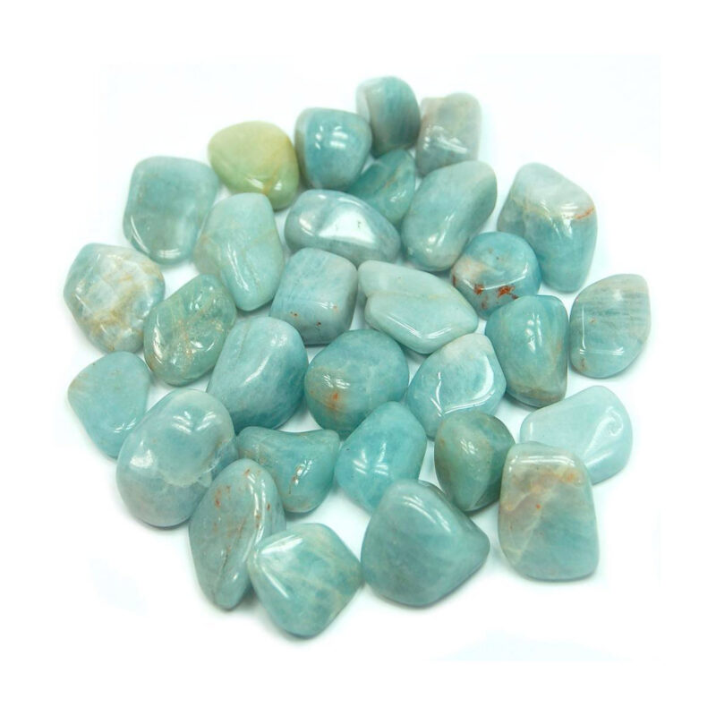 Aquarmarine tumbled stone