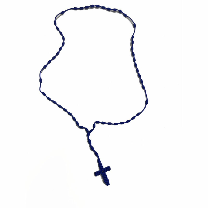 Blue rosary