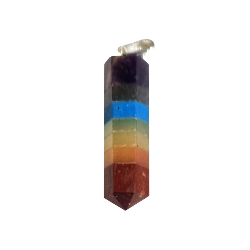 Chakra stone binded pendant 14330