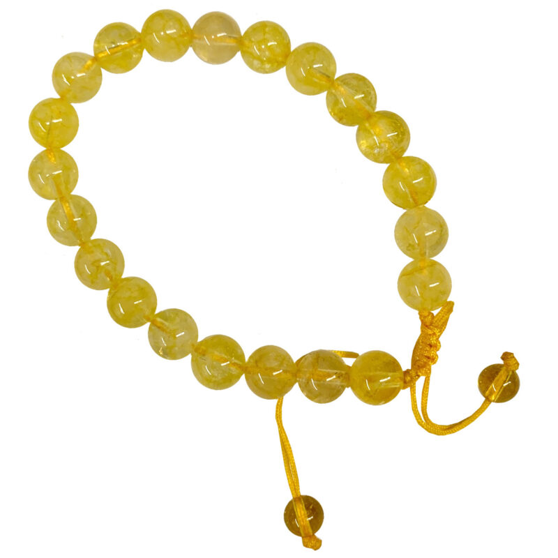 Citrine adjustable bracelet 16606