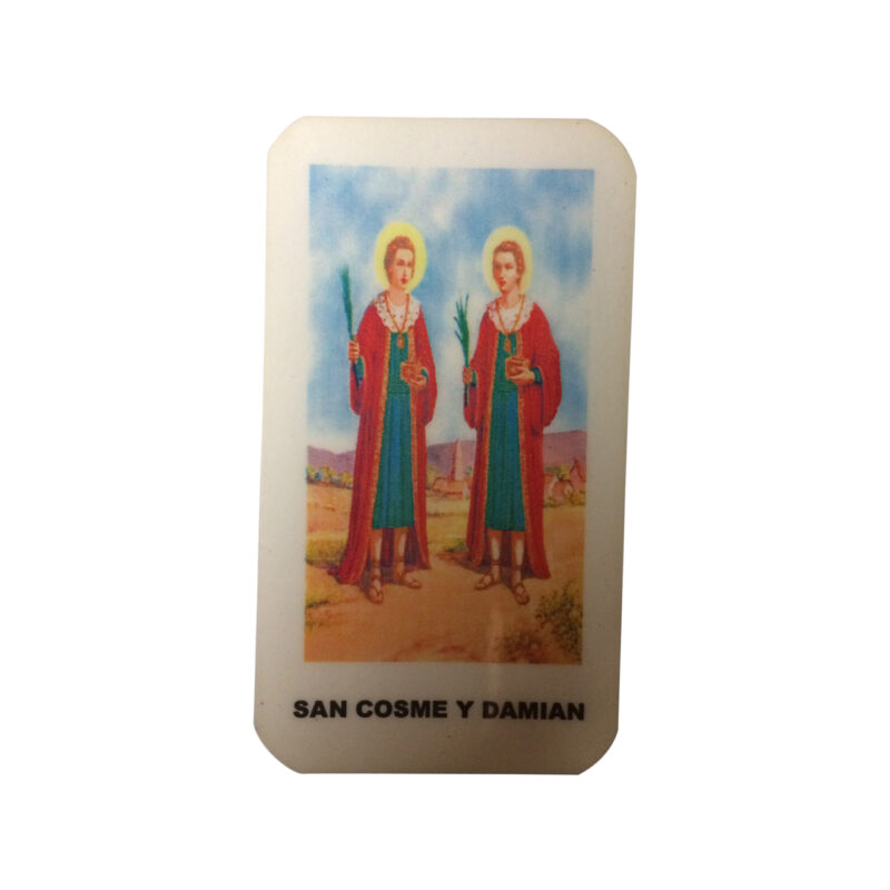 Cosme damien card 15238