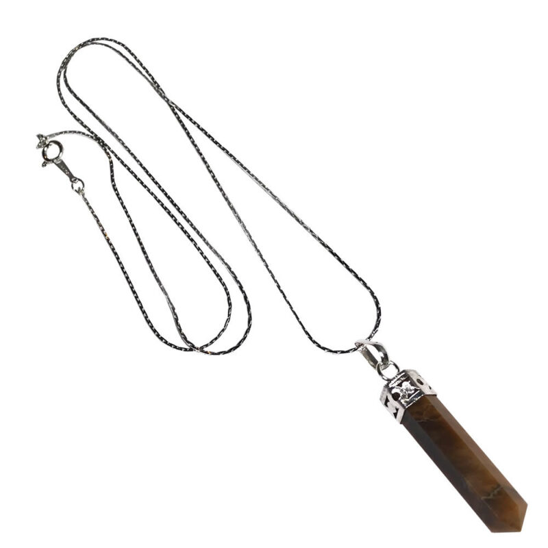 Crystal necklaces tiger eye 61049