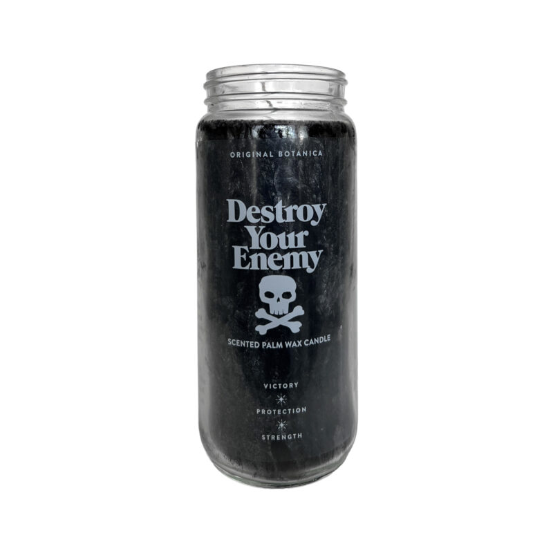 Destroy your enemy candle palm wax 01