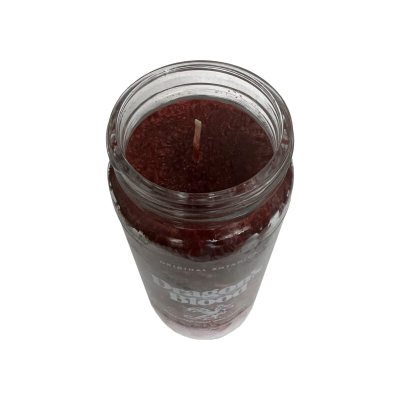 Dragons blood candle palm wax 04