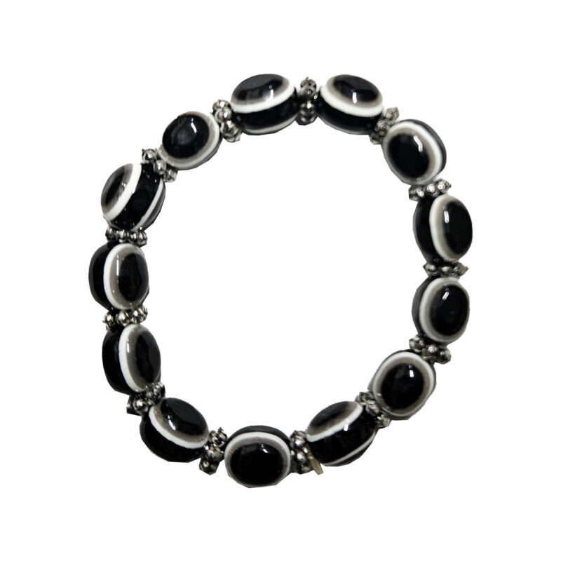 Evil eye bracelet black