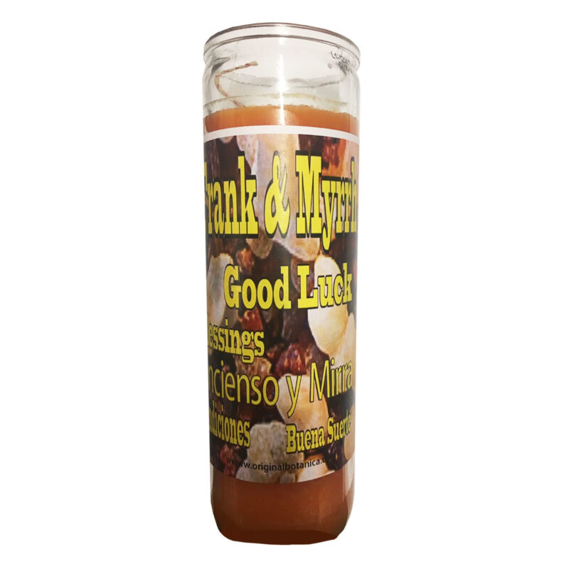 Frank myrrh good luck candle 68704