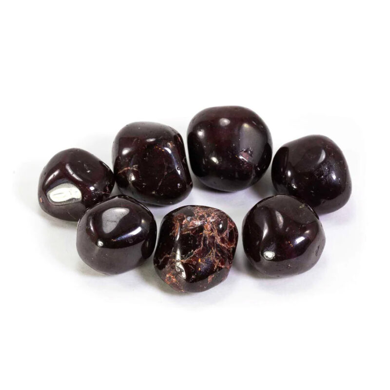Garnet tumbled stone