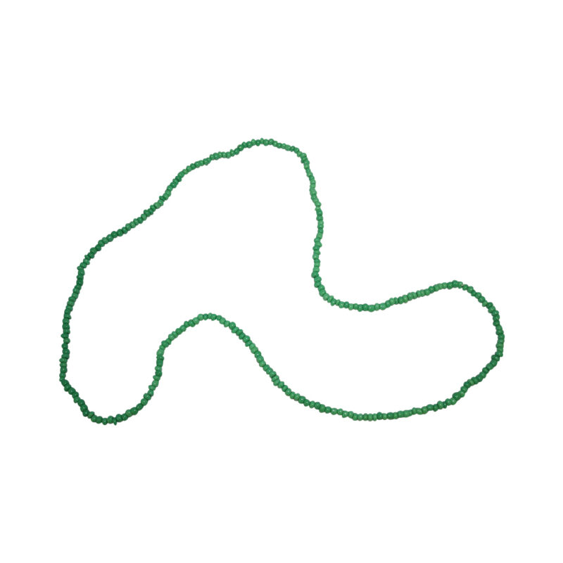 Green collar beaded necklace 48477