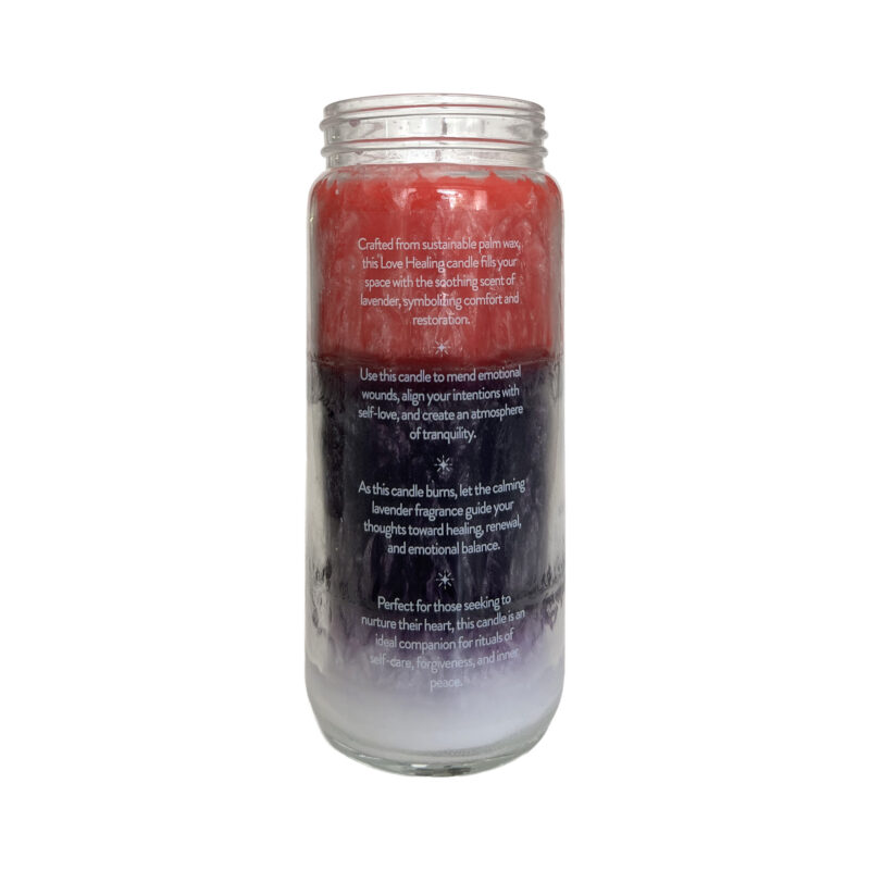 Love healing candle palm wax 02