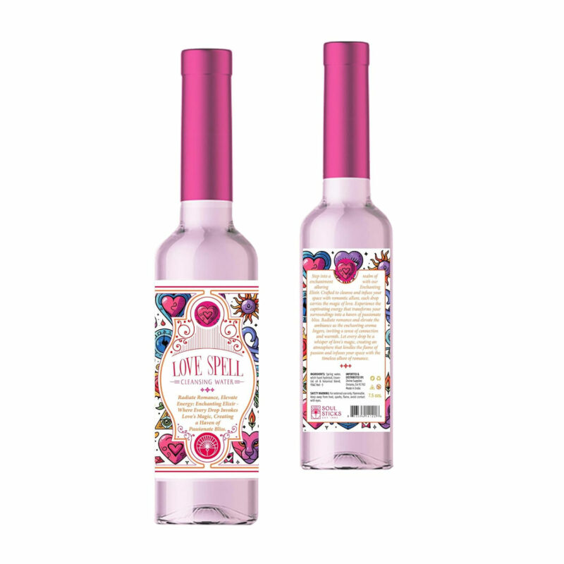 Love spell cleansing water soul sticks