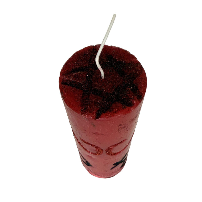 Love spice hand carved candle 03