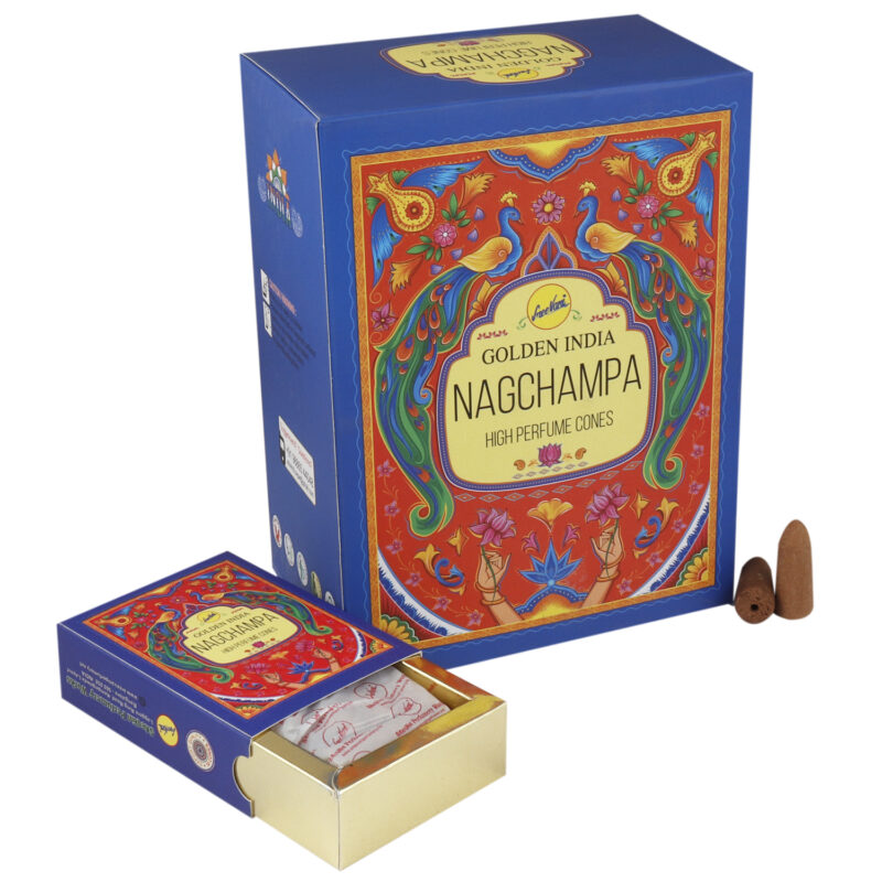 Nagchampa backflow incense cones