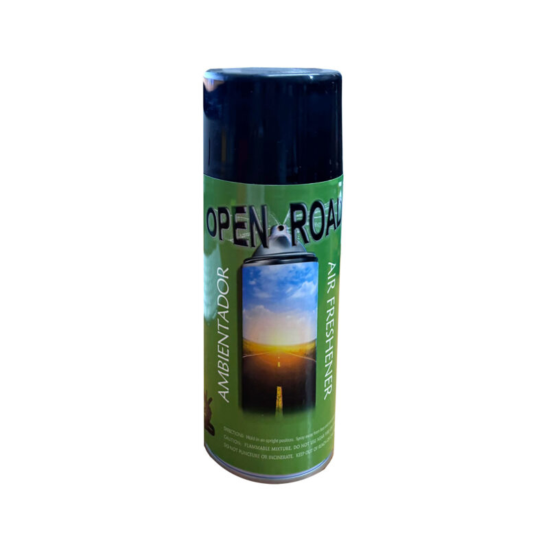 Open road air freshener spray