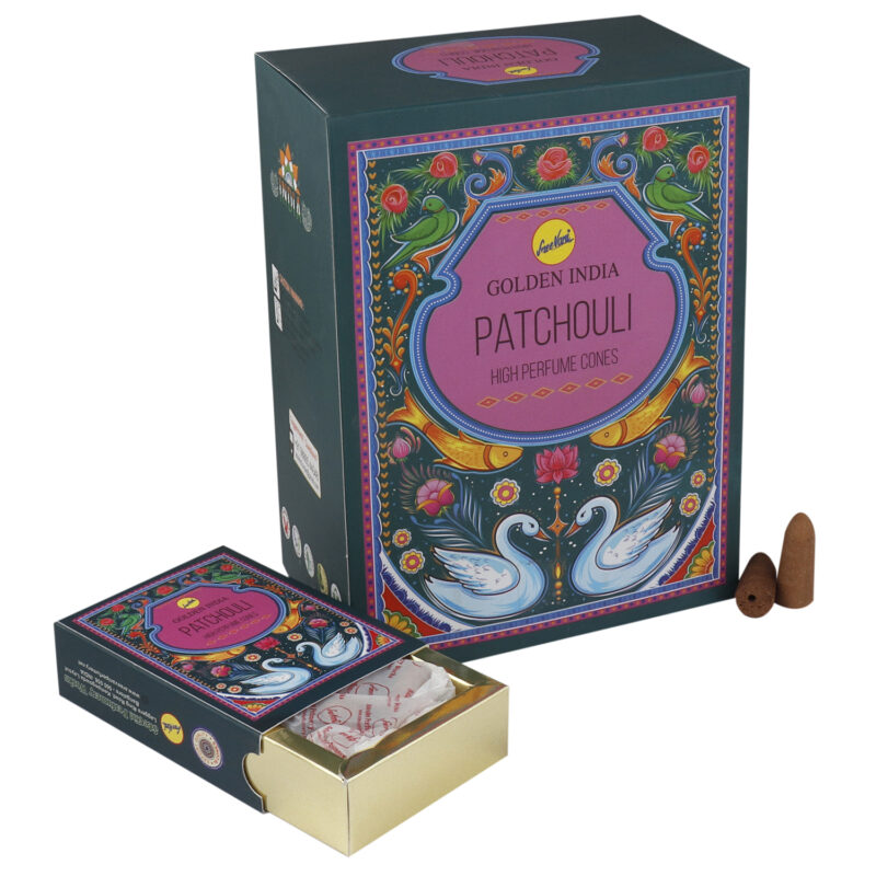 Patchouli backflow incense cones