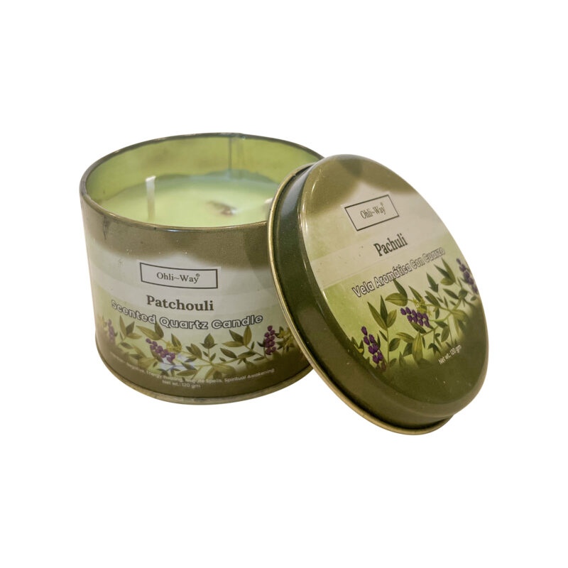 Patchouli pachuli scented quartz candle