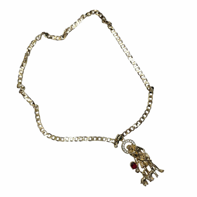Saint lazarus necklace