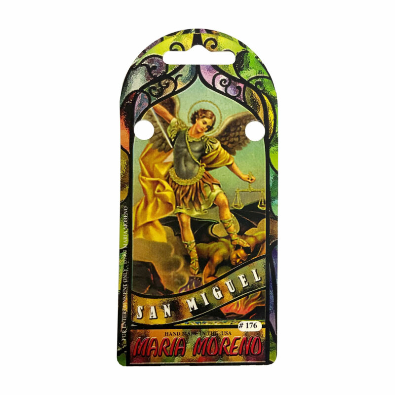 Saint michael spiritual bracelet card