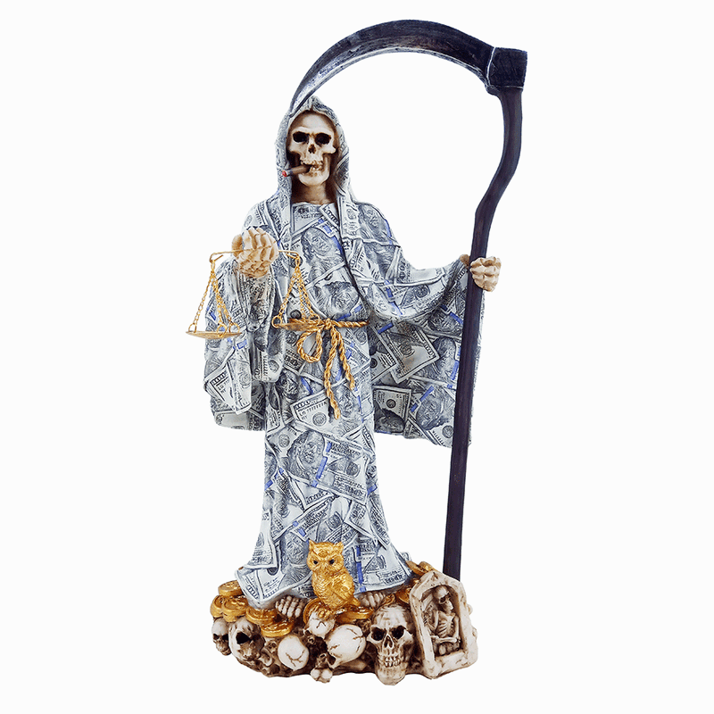 Santa muerte dollar 13 inch 93305