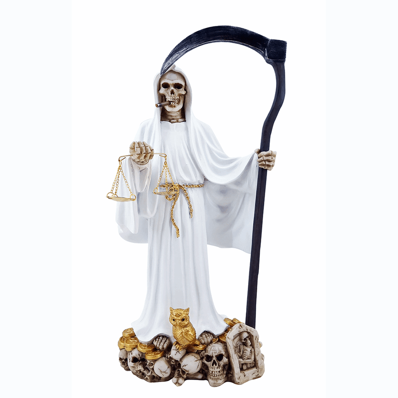 Santa muerte white 13 15043