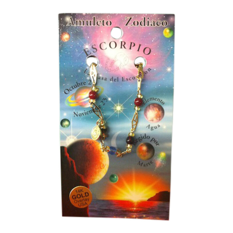 Scorpio horoscope bracelet 50686