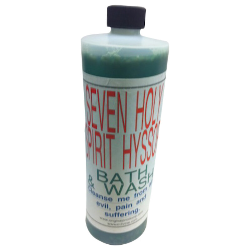 Seven holy hyssop big al wash 28569