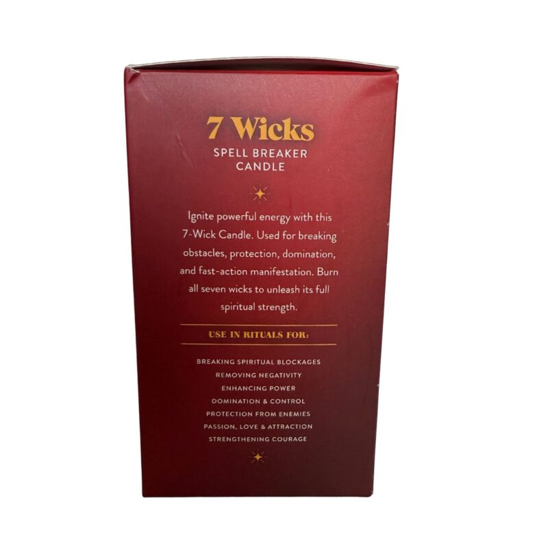 Spell breaker 7 wick red box 2